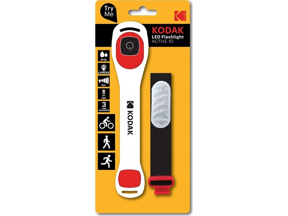 Kodak armband för löpare Active 10 LED ficklampa (SB5600) | Sport & Träning - Sportutrustning - Lopp | GameStuff