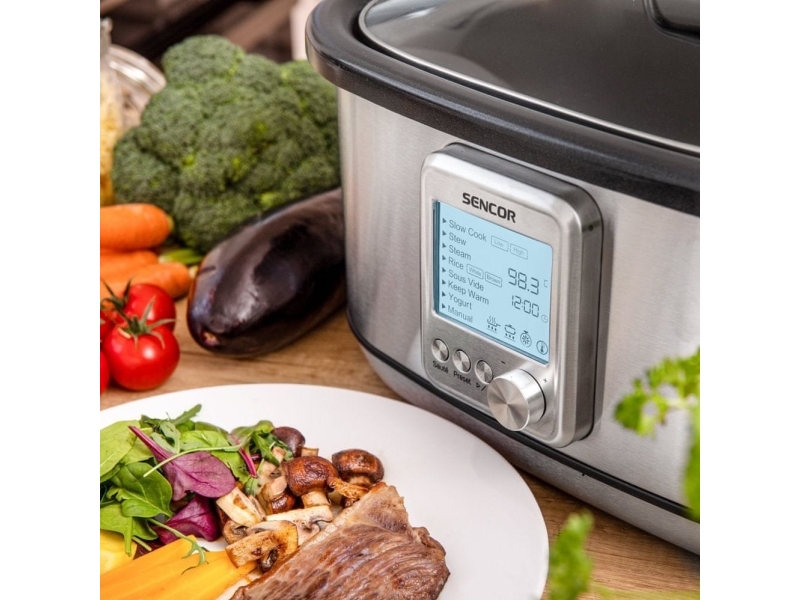Sencor SPR 7200SS Slow Cooker SENCOR | Köksapparater - Köksmaskiner - Ånga & Riskokare | GameStuff