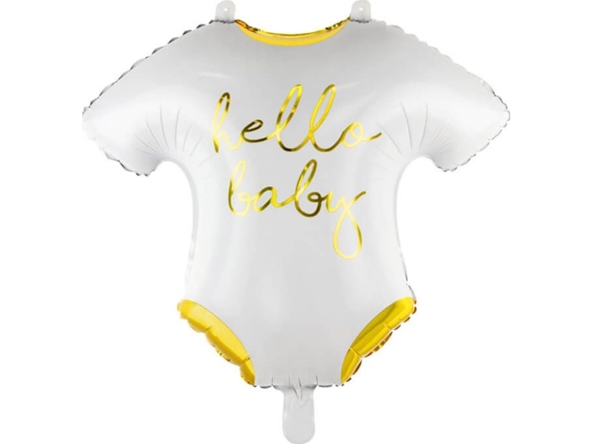 Folieballon Hello Baby kropp | Skola & Hobby - Festdekorera - Ballonger | GameStuff