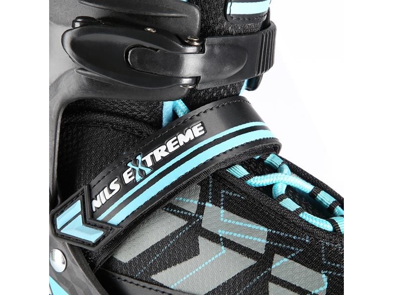 Nils Extreme NA11002 inlines/skridskor rekreations, justerbara svarta st. 39-42 | Utomhusleksaker - Gå / Löpande fordon - Inlines | GameStuff