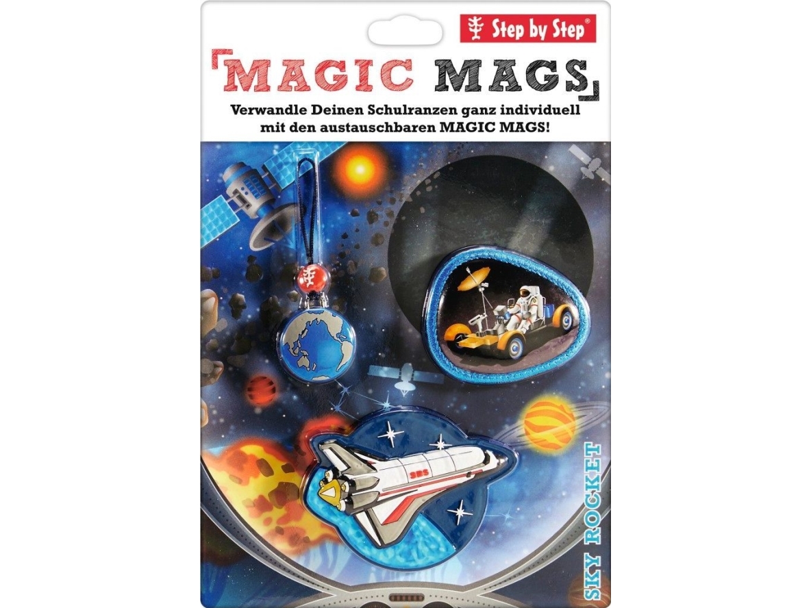 Step By Step Magic Mags Sky Rocket Udskiftelige Elementer Til Space/Grade/Cloud/Kid/2W1 Plus-Rygsække