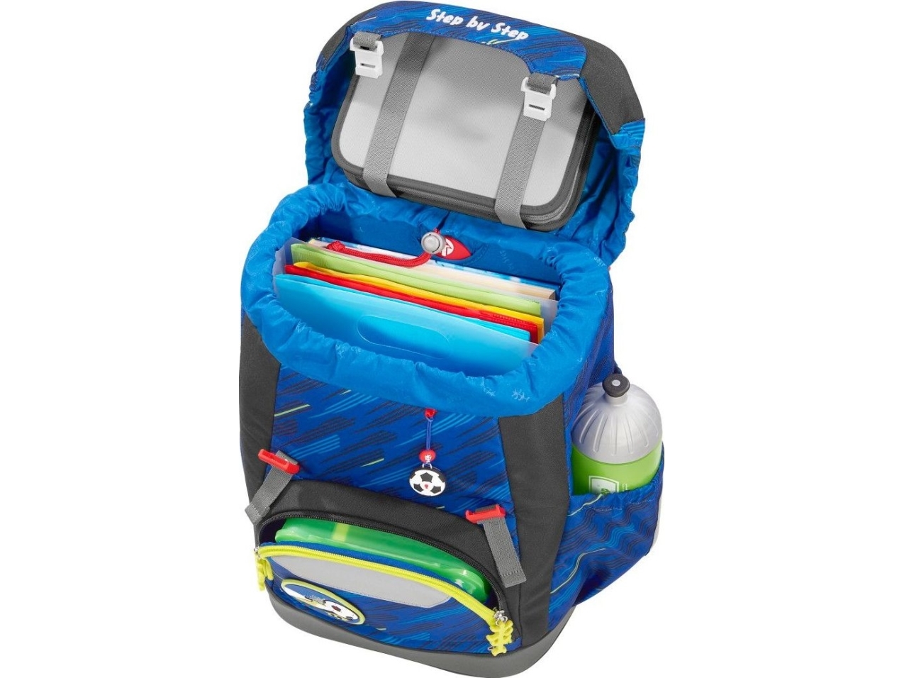 Step By Step Grade Soccer Team School Backpack