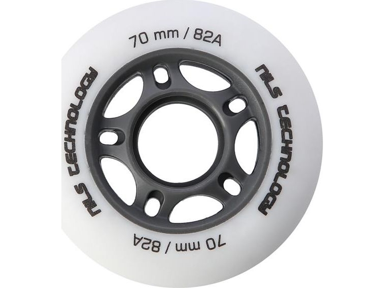 NILS Extreme PU 70x24 82A WHITE MATTE HJUL (4 stk.) NILS EXTREME