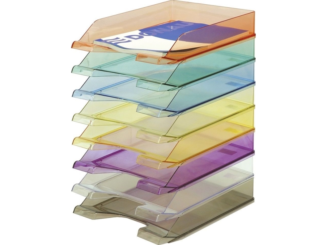 DONAU Skrivbordslåda, polystyren, A4, standard, röd | Möbler - Tillbehör - Kontorsförvaring | GameStuff