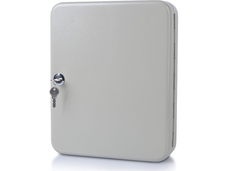 DONAU Tangentbordsskåp, för 140 tangenter, 300x240x80mm, grå | Huset - Säkerhet & Larm - Kassaskåp | GameStuff