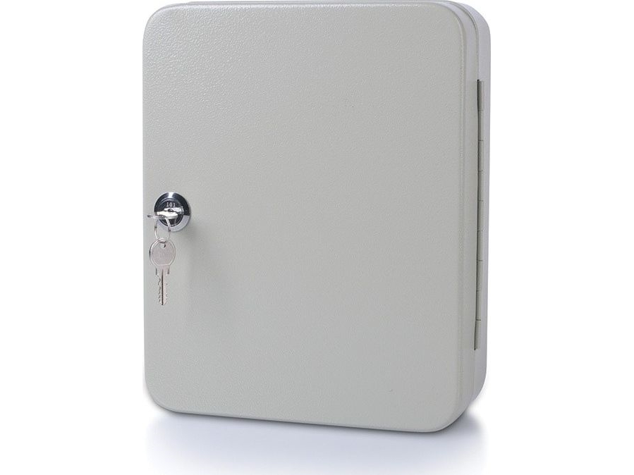 DONAU Tangentbordsskåp, för 48 tangenter, 250x180x80mm, grå | Möbler - Tillbehör - Nyckelkabiner & tillbehör | GameStuff