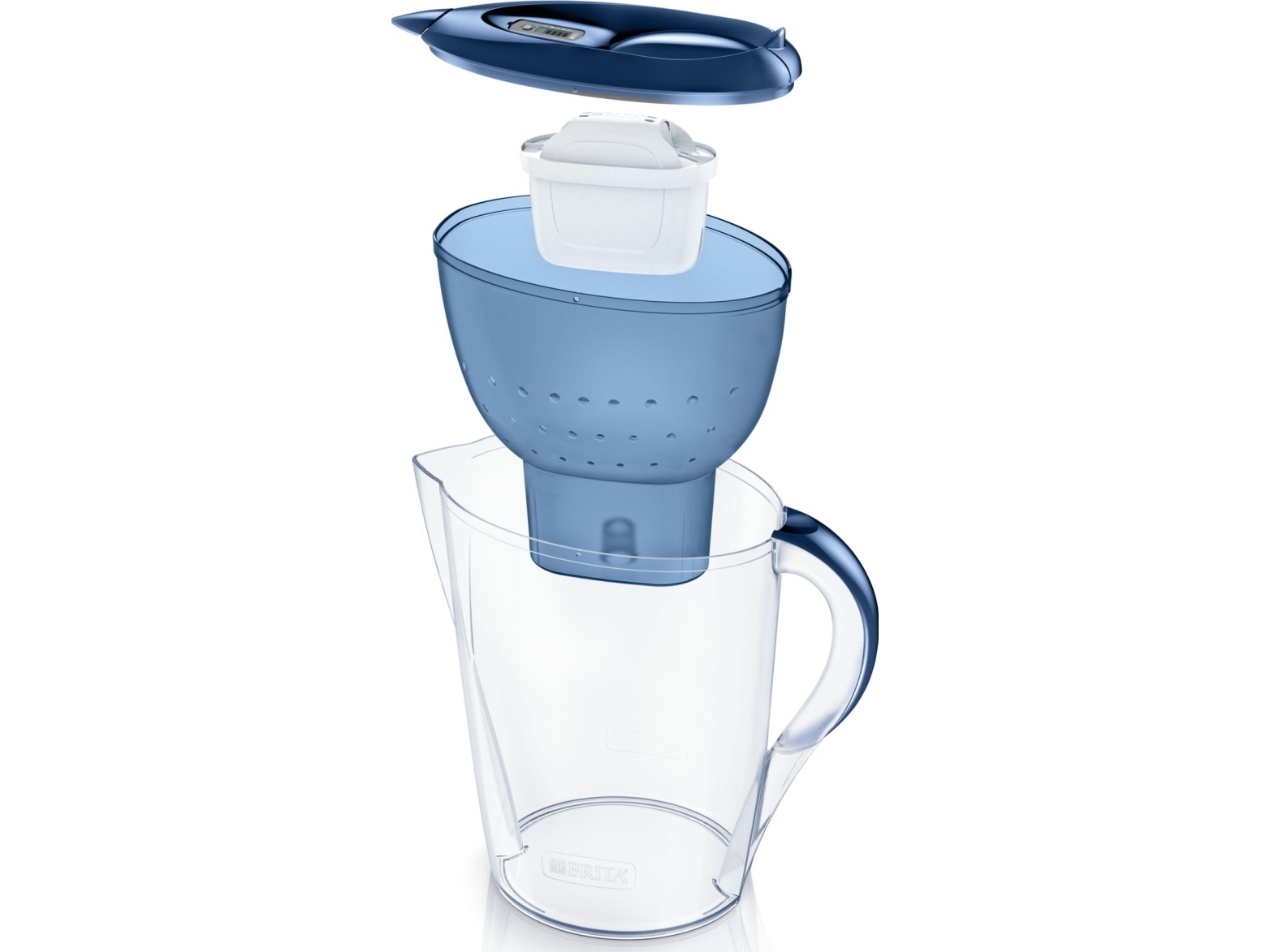 3,5 l Marella XL Maxtra PRO blå filterkanna för te/kaffe | Köksutrustning - Vattenfiltrering - Vattenfiltreringskanna | GameStuff