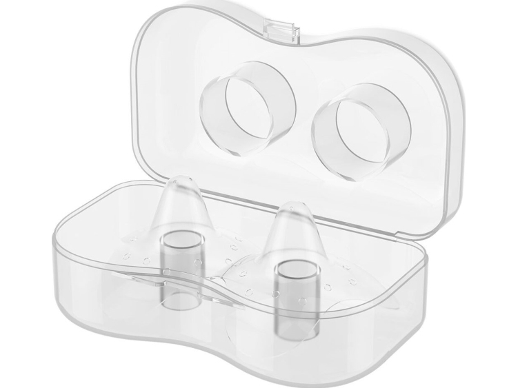 BabyOno Silikonebrystbeskyttere Naturlig amning størrelse M Baby Ono