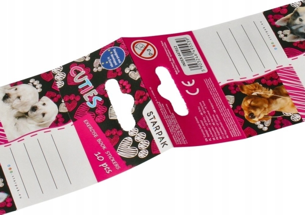 Starpak I STK BOOKLET STICKERS DOG PBH 120/1200