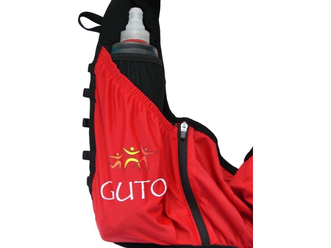 Guto Ultrafun Guto Farve Rød, Størrelse S - Super Letvægts Rygsæk / Løbe- Og Vandrevest, Ean 5909876571124