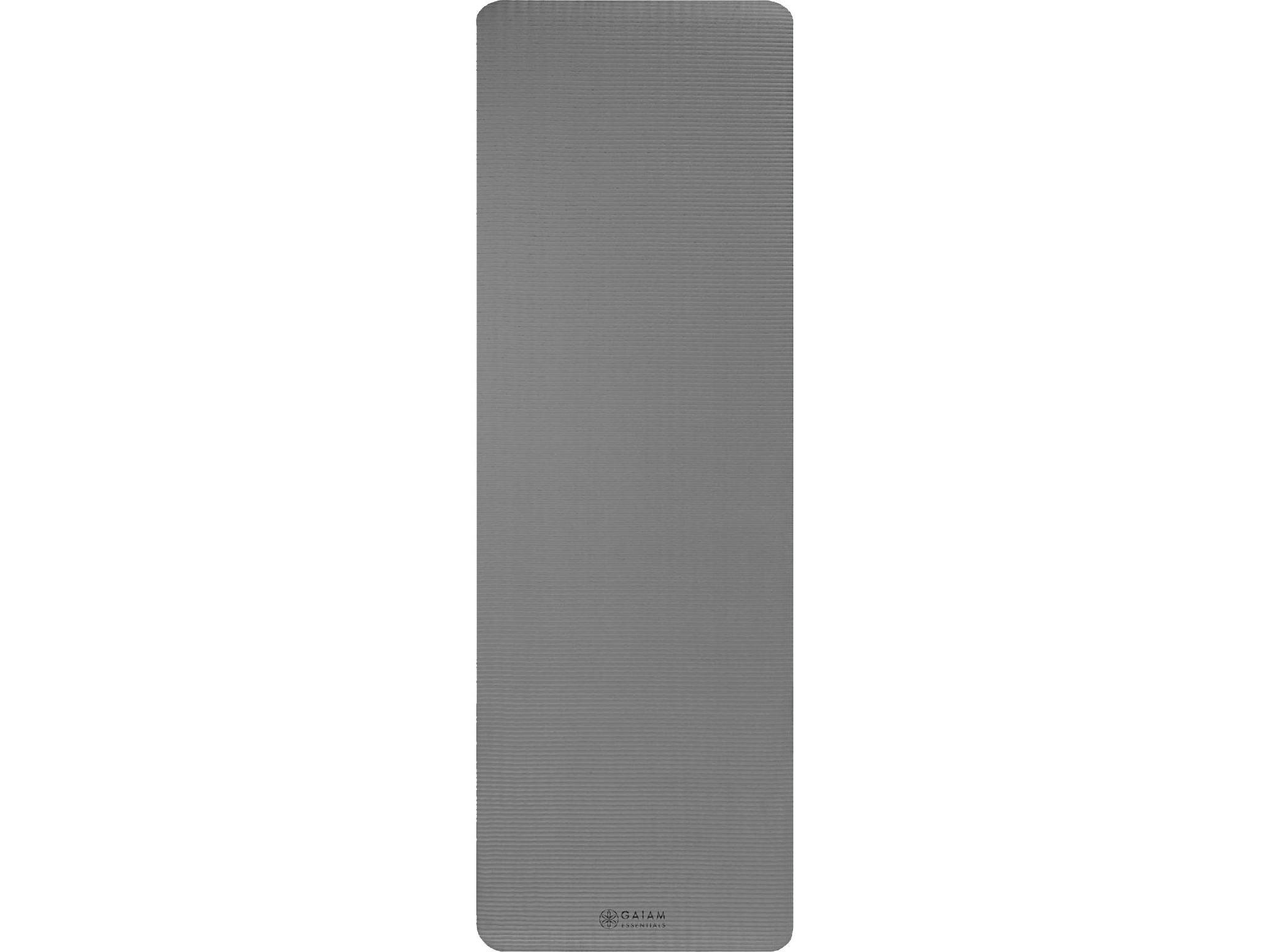 Gaiam Mata treningowa Essentials 183 cm x 61 cm x 1 cm szara