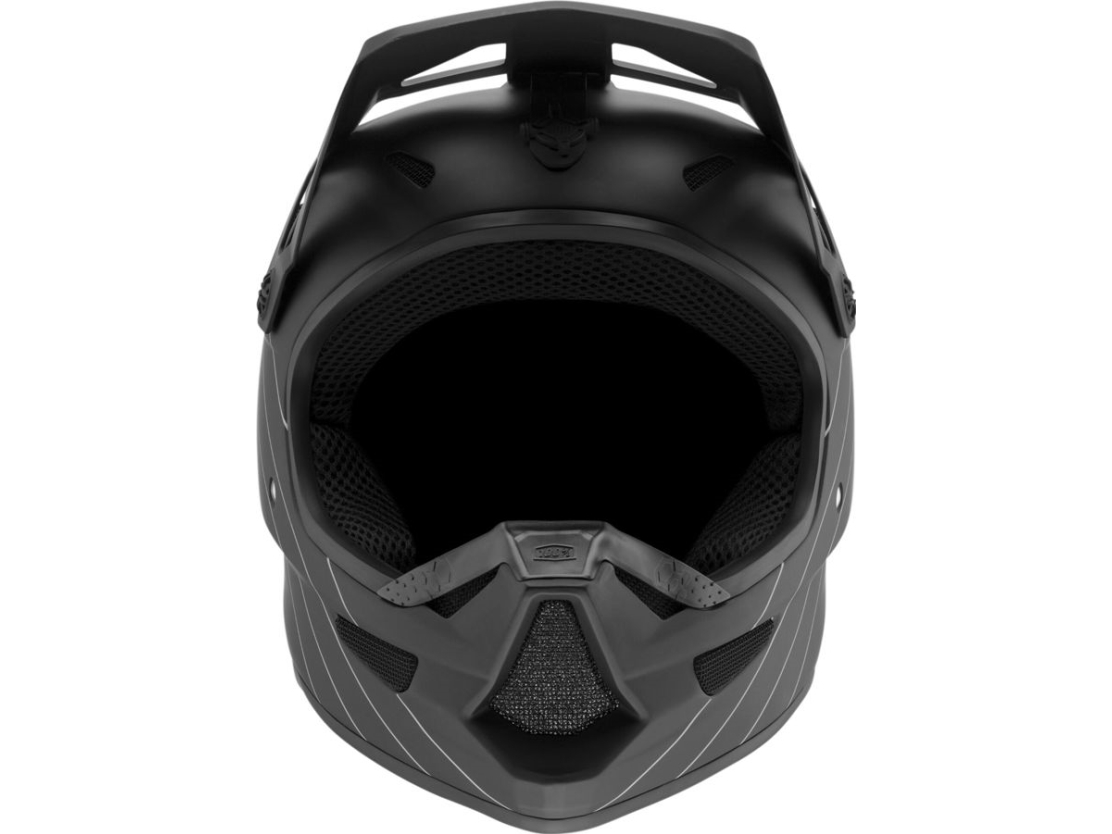 100% Full Face Helmet Status Dh/Bmx Essential Black S. Xl (61-62 Cm)