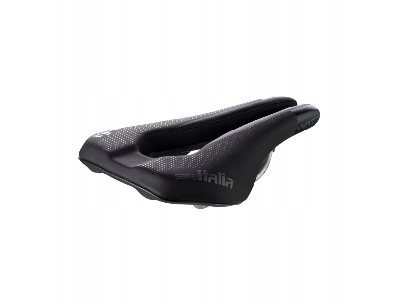 Selle Italia WATT GEL SUPERFLOW sadel SELLE ITALIA WATT GEL SUPERFLOW (id match - U3) TI 316 Tube 7, duro-tek, sort (NEW)