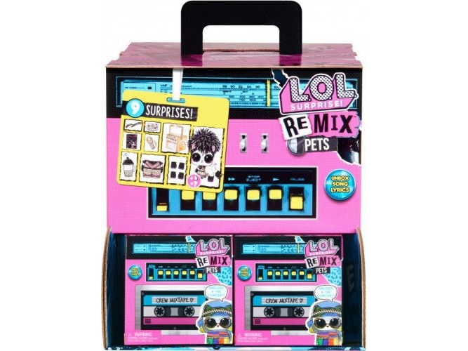 L.O.L. Surprise! Pets - Remix Series A, 4 År, Flerfarvet, Plast