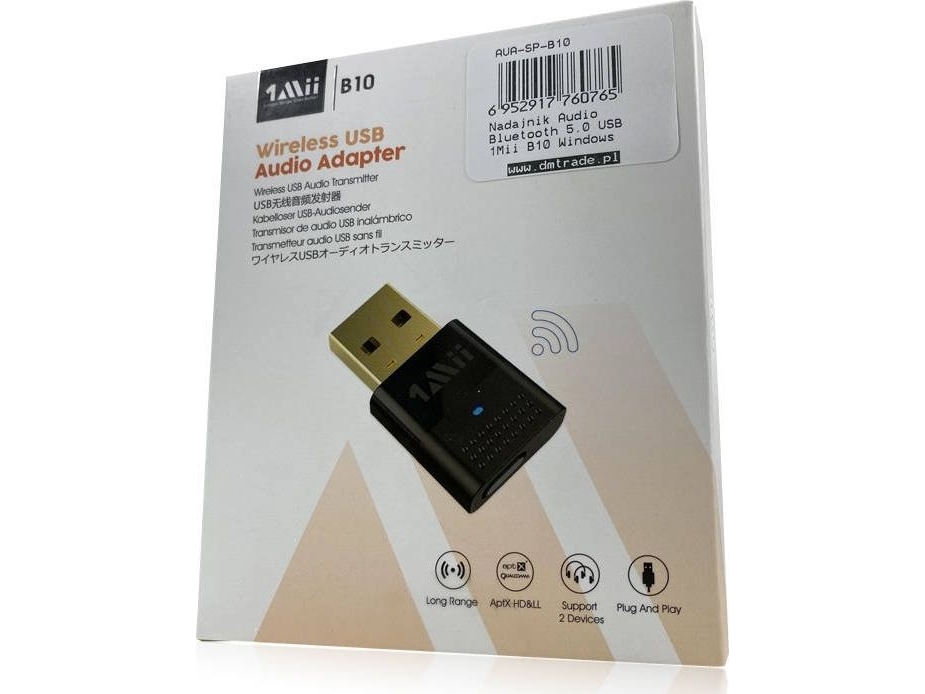 „Bluetooth“ Adapteris 1Mii B10 Aptx 20M