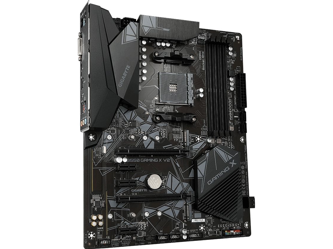 Gigabyte B550 Gaming X V2, Amd, Stik Am4, Amd Ryzen 3000 Series, Amd Ryzen 4000 Series, Amd Ryzen 5000 Series, Stik Am4, Ddr4-Sdram, 128 Gb