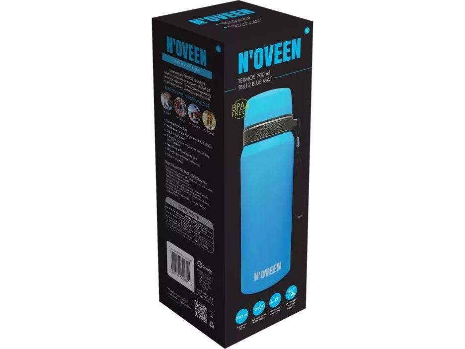 Noveen TB612 termosmugg 700 ml bl&aring;