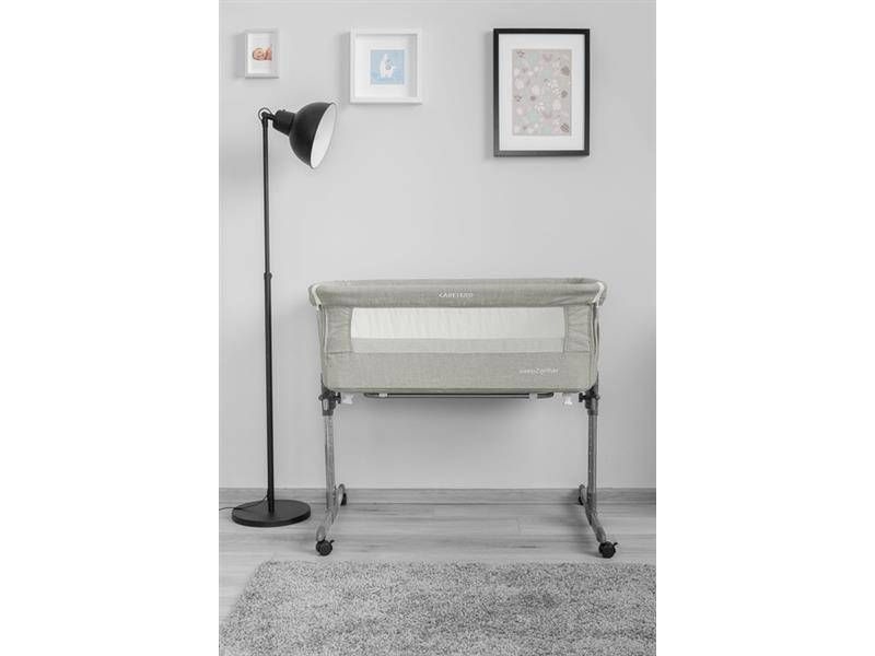 Caretero rejseseng med udtræk Sleep2Gether grey