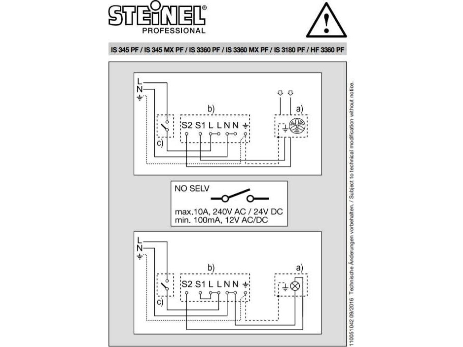 Steinel bevægelsessensor Steinel IS 3180 PF Square