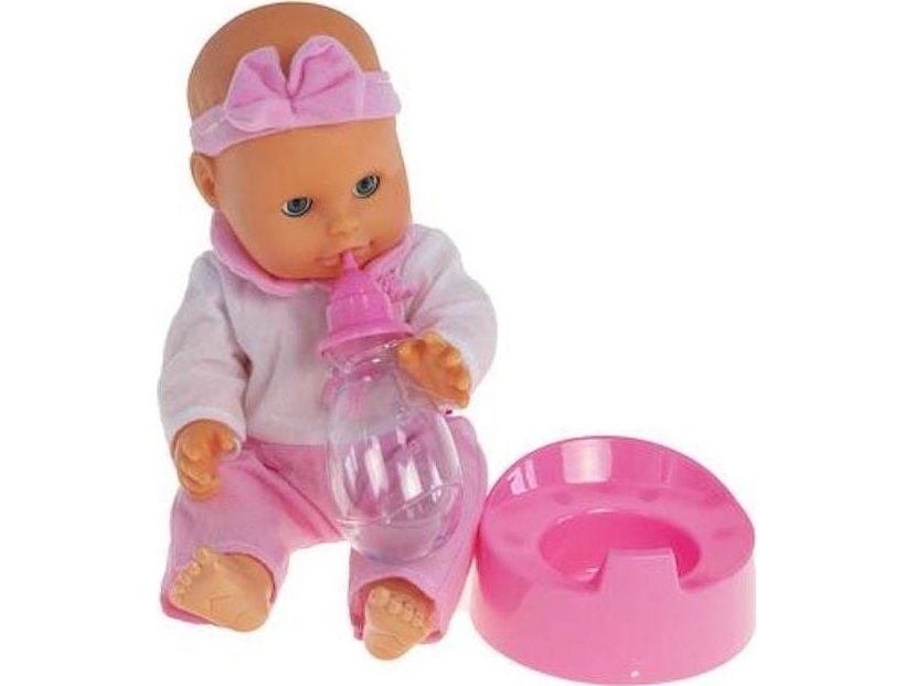 Smily Play Doll Bambolina peeing with the potty