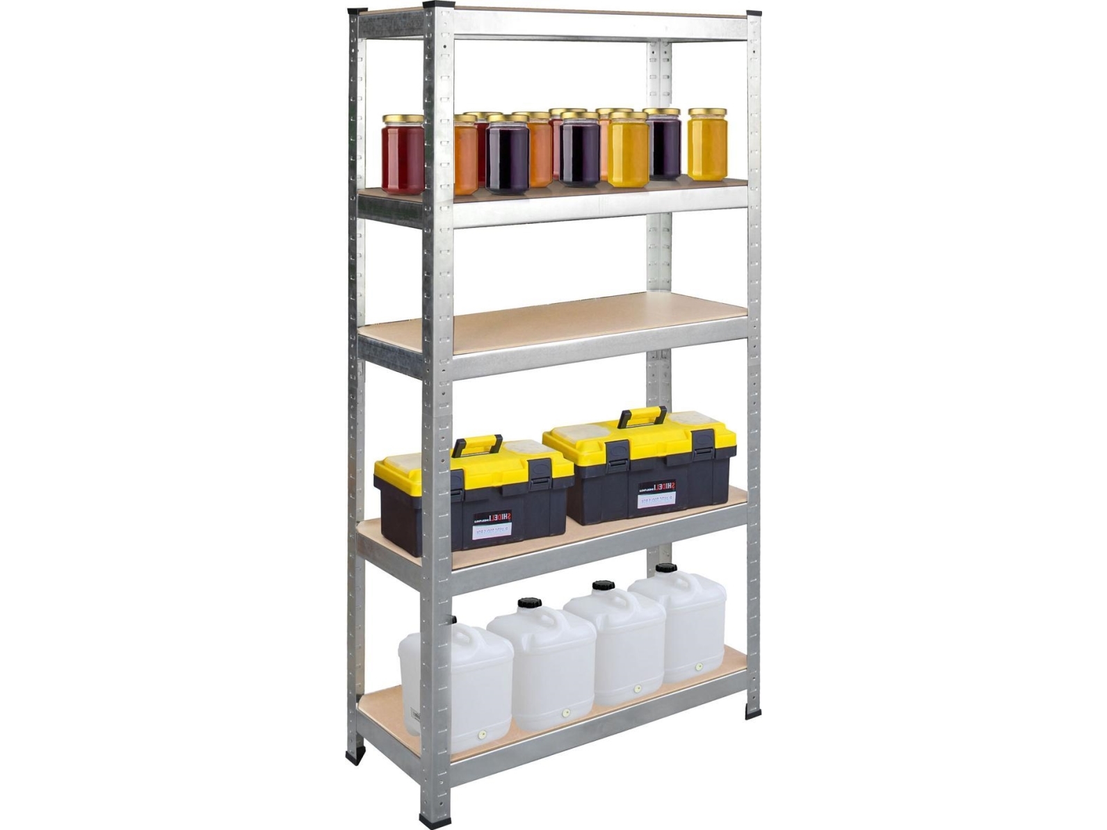 Nukido Metalinė sandėliavimo lentyna 180 x 100 x 50 cm Humberg 4849