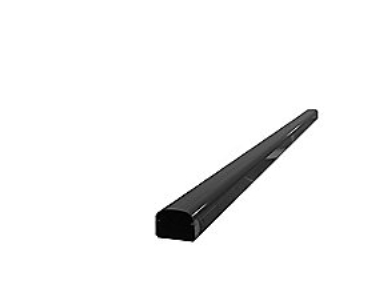 T75-S rørkanal 2 m - 74x56 mm, Sort RAL 9005 | Ventilation & Klimat - Värmepumpar - Tillbehör till värmepumpar | GameStuff