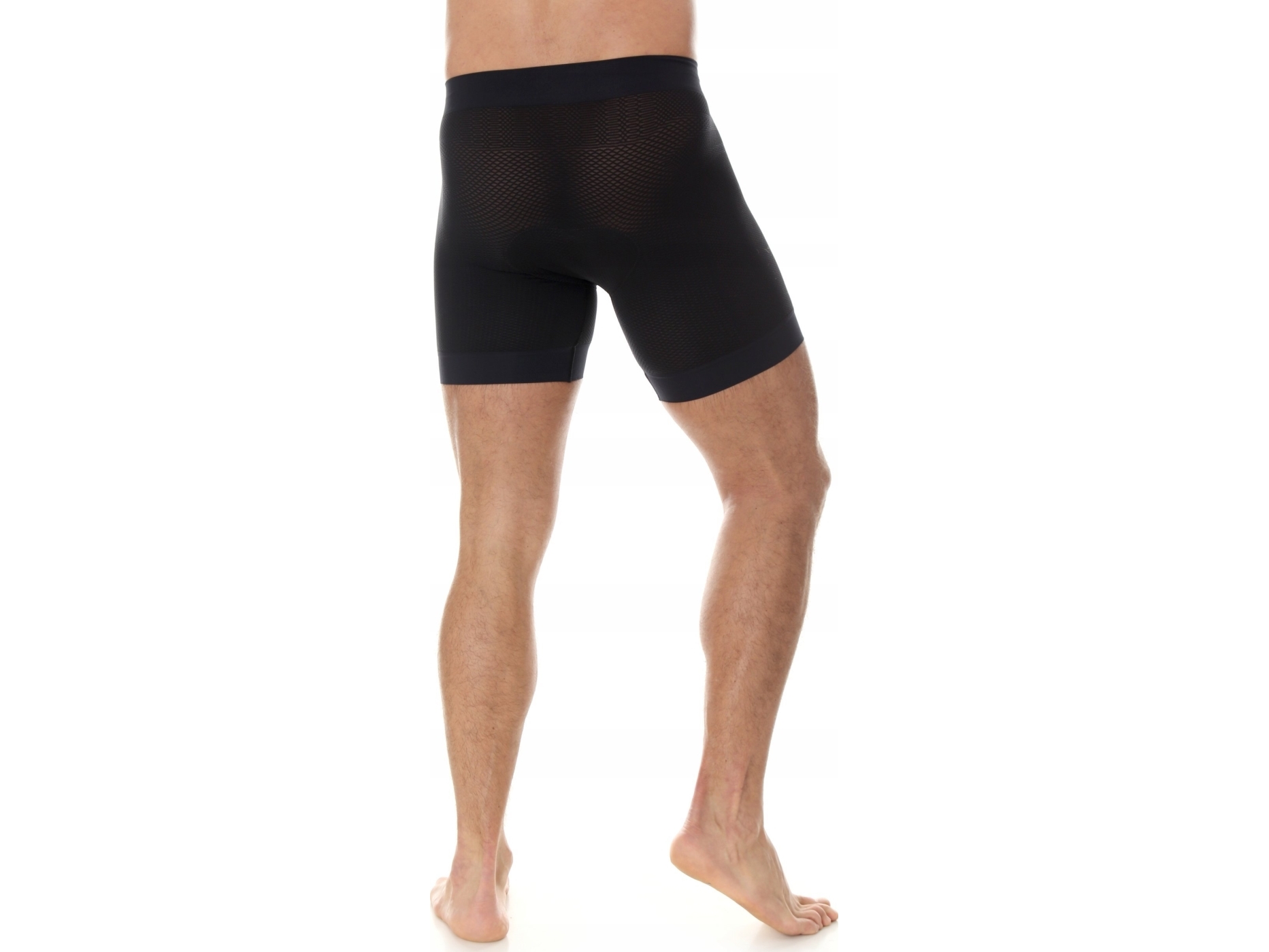 Brubeck BX11420 Men's boxer shorts with a bicycle insert black XL