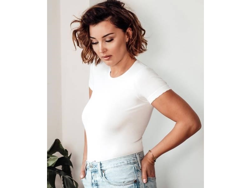 Brubeck SS00970A Womens T-shirt with short sleeves COMFORT COTTON white L | Kläder & Säkerhet - Arbetskläder - T-shirts | GameStuff