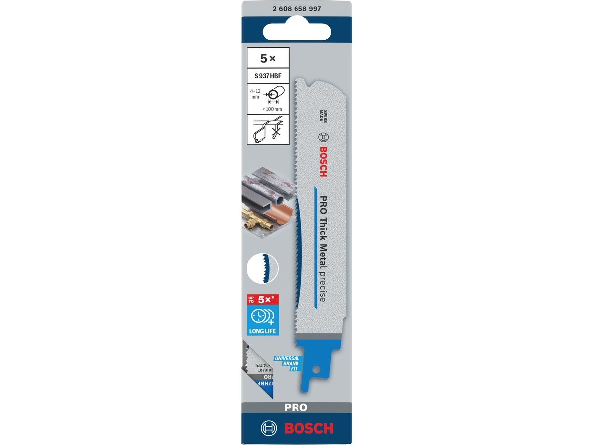 Bosch Tillbehör 2608658997 Blad till tigersåg 5 st | Elverktyg - Sågblad - Tigersågblad | GameStuff