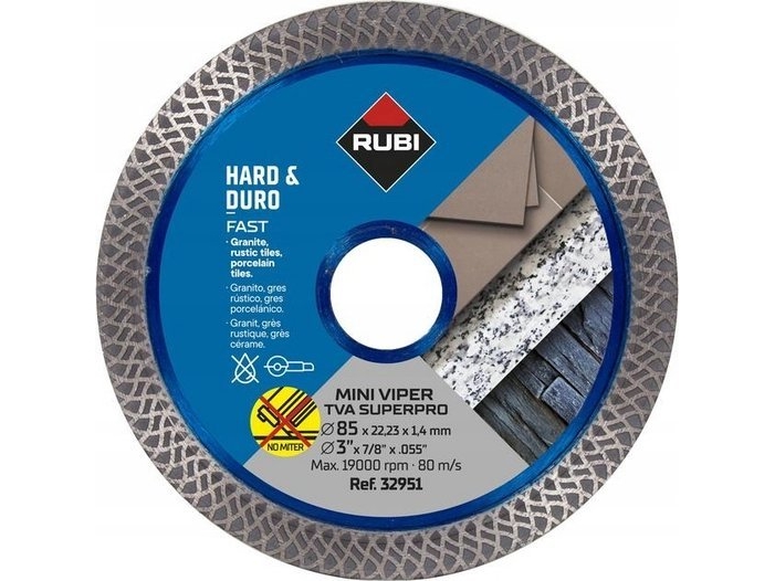 Rubi Rubi Tva 85Mm Superpro Mini Viper Diamond Target
