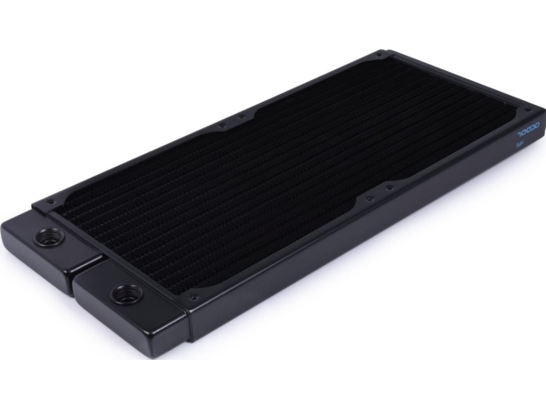 Alphacool 14444, Radiator, Messing, Kobber, Rustfrit Stål, Sort, 1/4", 14 Cm, 140 Mm
