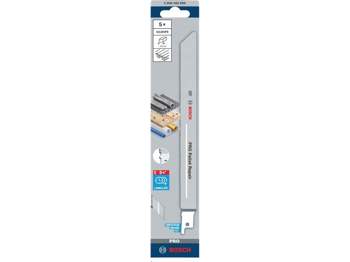 Bosch tarvikkeet 2608659008 Pistosahanterä 5 kpl
