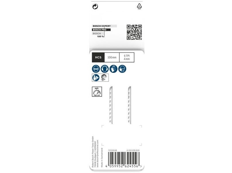 Bosch Accessories 2608665239 Stiksavsklinger 2 Stk