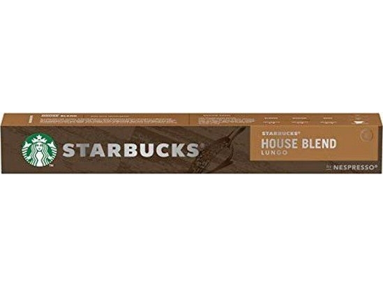 Starbucks Registered House Blend By Nespresso Registered 10 Porcijas - Kafijas Kapsulas