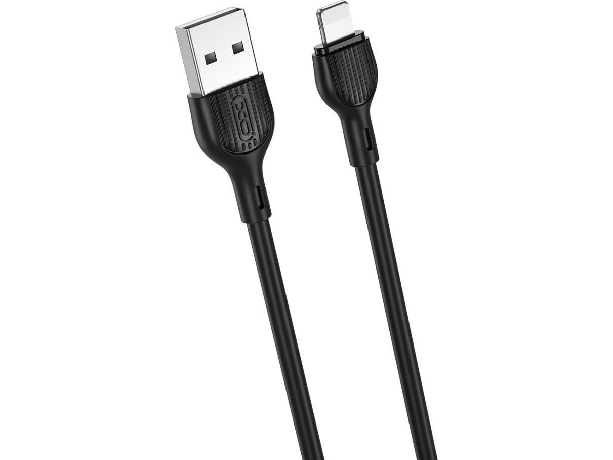 Usb-Kabel Xo Lightning - 2 M, Sort (Gsm111868)