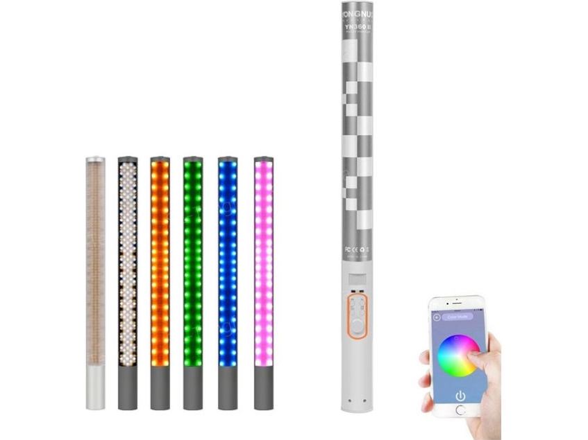 Yongnuo 360Ii Rgb, Rund, Rgb, 3200 K, 5500 K, 2560 Lm, 494 Lm