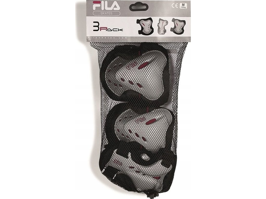 FILA SKATES Skydd FP LADY GEARS silver/svart/rosa M 60750903M | Sport & Träning - Säkerhetsutrustning - Skater hjälmar | GameStuff