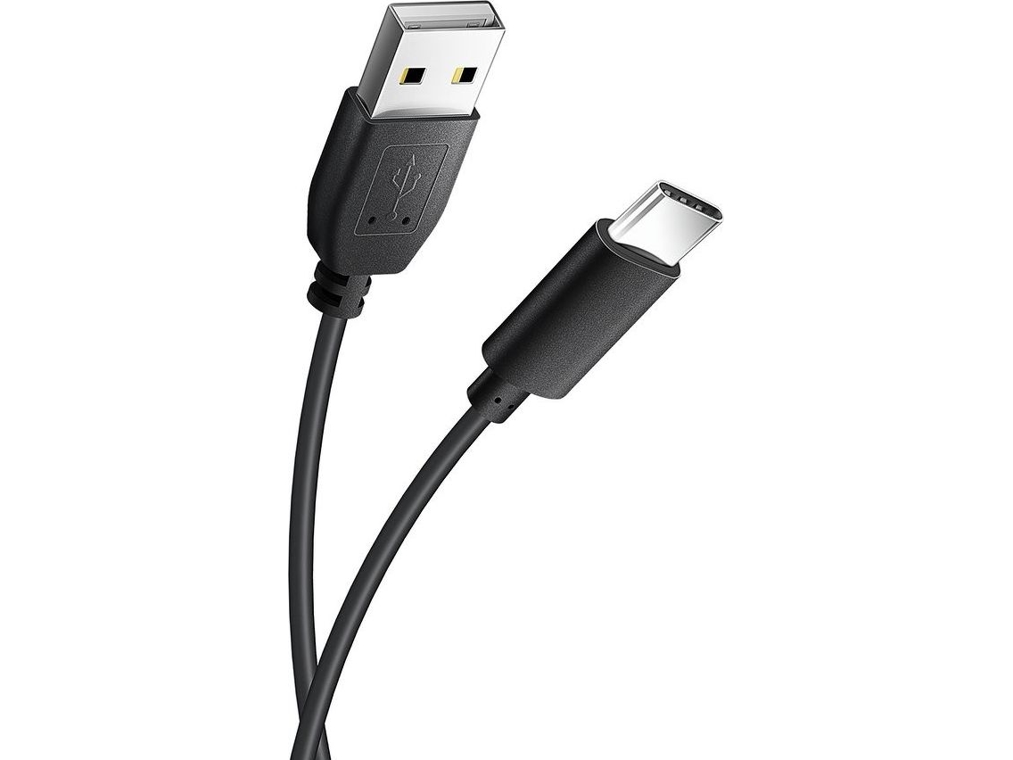 Tele.Com Partner Usb-A - Usb-C Kabel Sort
