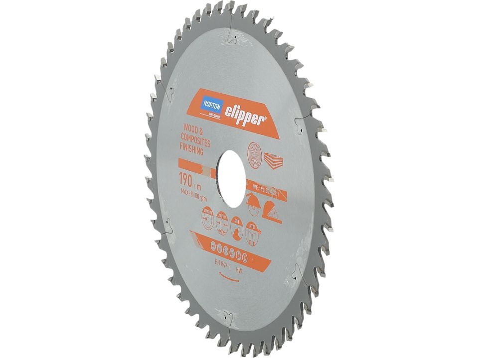 Norton Clipper Norton Clipper Savklinge 190Mm X 30Mm X 48Z Atb Træ Og Kompositter (2,8 / 1,8) N70184608095
