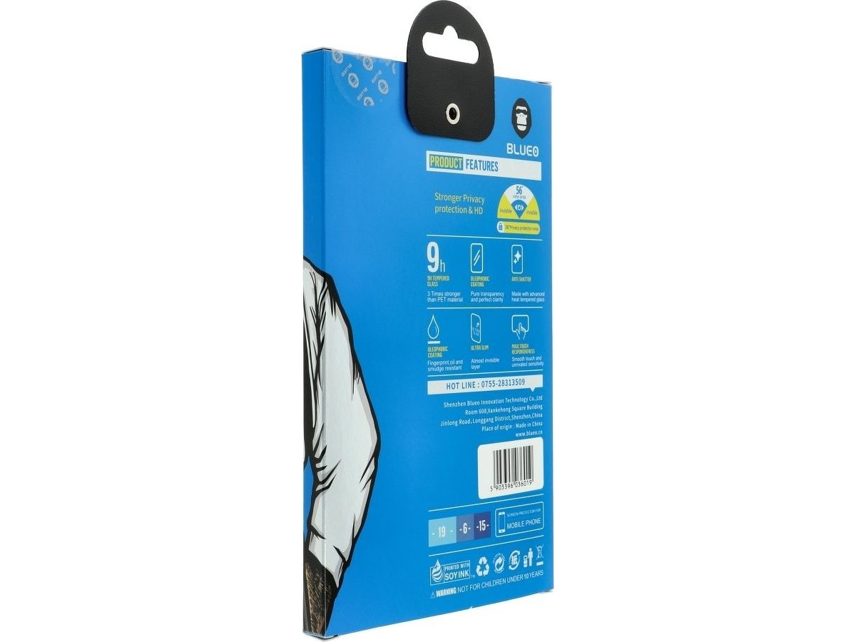 Partner Tele.Com Hærdet Glas 5D Mr. Monkey Glass - App Ipho X/Xs/11 Pro Sort (Strong Privacy)