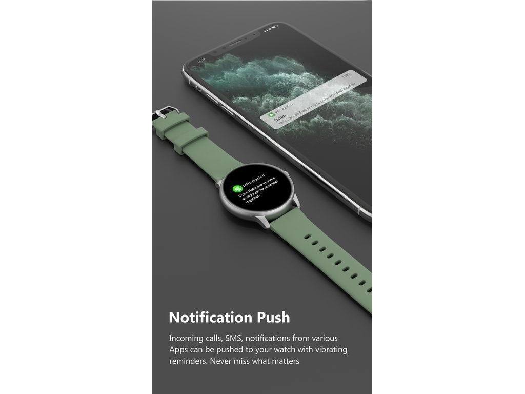 Smartwatch Gino Rossi Sw015-4 Różowe Złoto (Sw015-4)