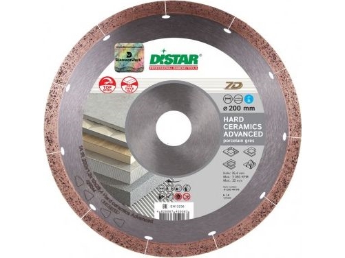 200 Mm Distar Hard Ceramics Advanced Deimantinis Diskas Plytelėms