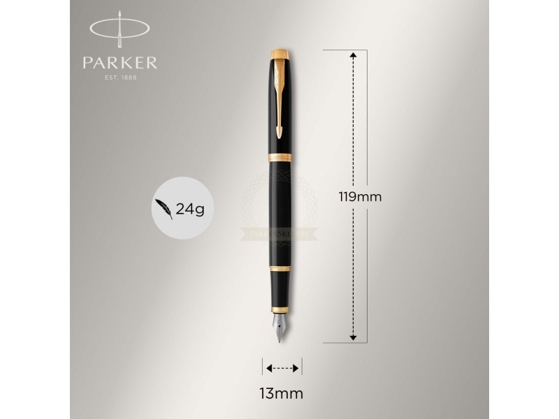 Parker skrivepen Parker IM sort GT
