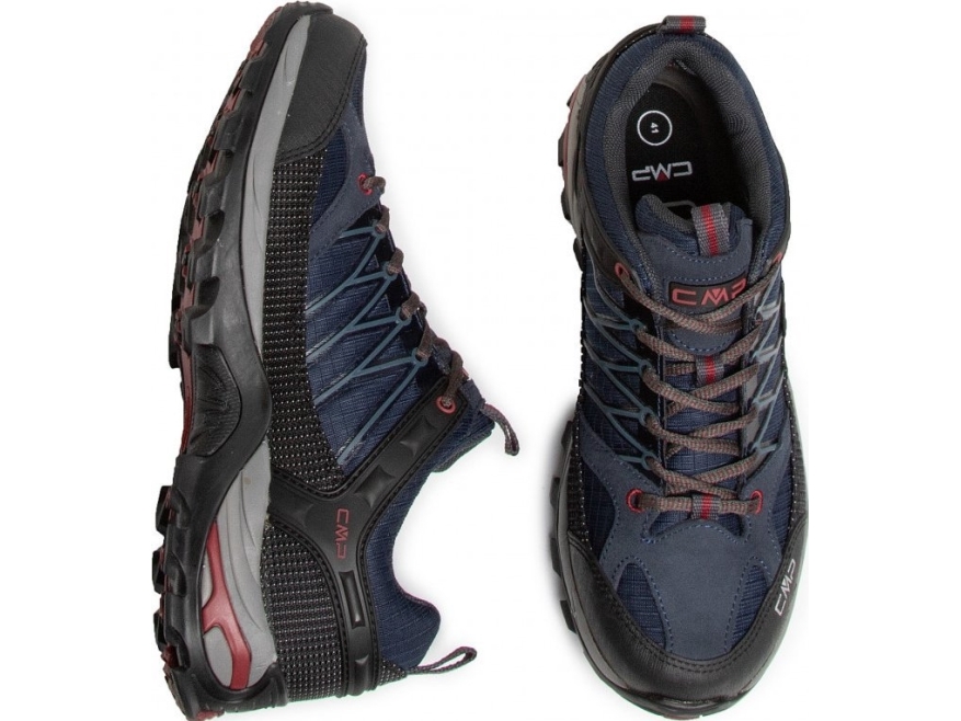 Campagnolo (CMP) Batai vyrams Rigel Low Trekking Shoe Wp Asphalt-Syrah dydis 41 (3Q54457-62BN)