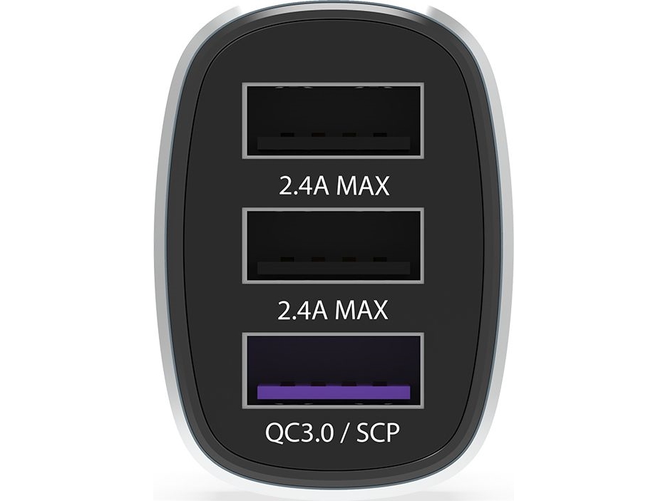 Krux 3X Usb Qc 3.0 Biloplader