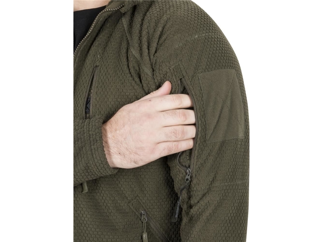 Helikon-Tex bluza Helikon Alpha TACTICAL Grid Fleece Jacket - olive green L