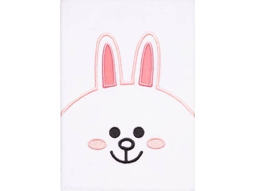 Line Friends - Plys Notesblok A5 Bunny Cony