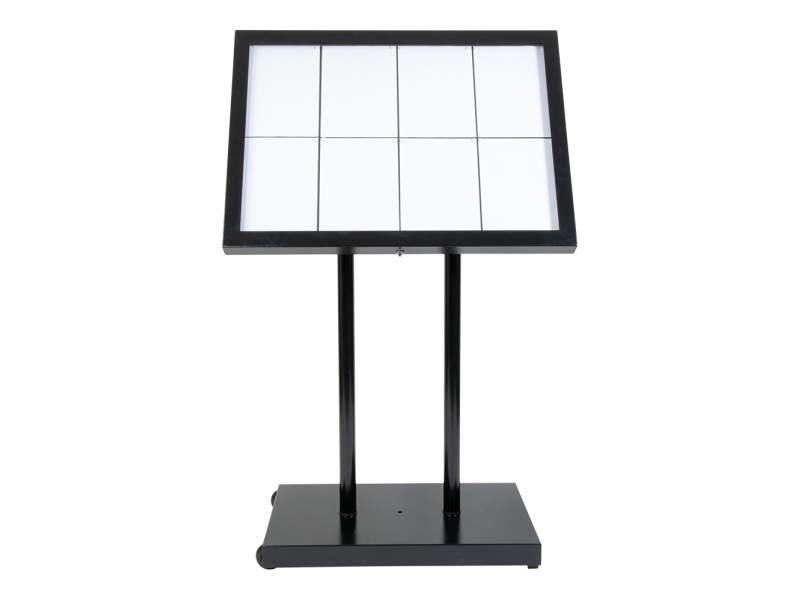 Securit Black Star Xxl Led Informationsdisplay Für 8Xa4, Schwarz – Komplettes Kit
