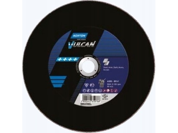 Norton Clipper Skæreskive A30s-400X4.0X25.4-T41 Nor-Vulcan Fix80