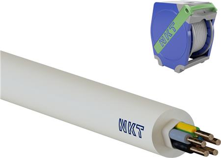 NKT NOIKLX 90 Dca, 5G2,5 - Installationskabel, Lysegrå, Qa 400 - (400 meter)